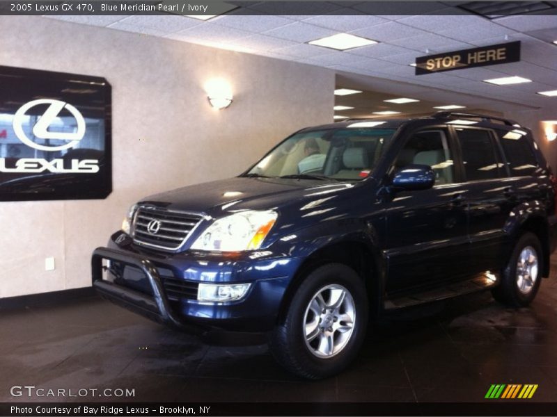 Blue Meridian Pearl / Ivory 2005 Lexus GX 470