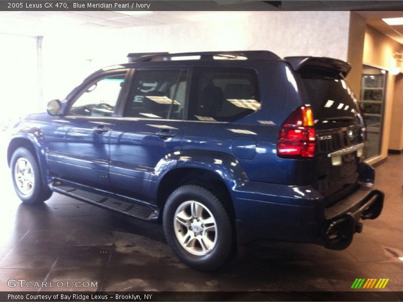 Blue Meridian Pearl / Ivory 2005 Lexus GX 470