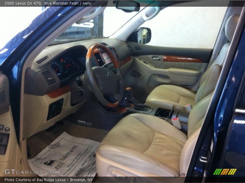 Blue Meridian Pearl / Ivory 2005 Lexus GX 470
