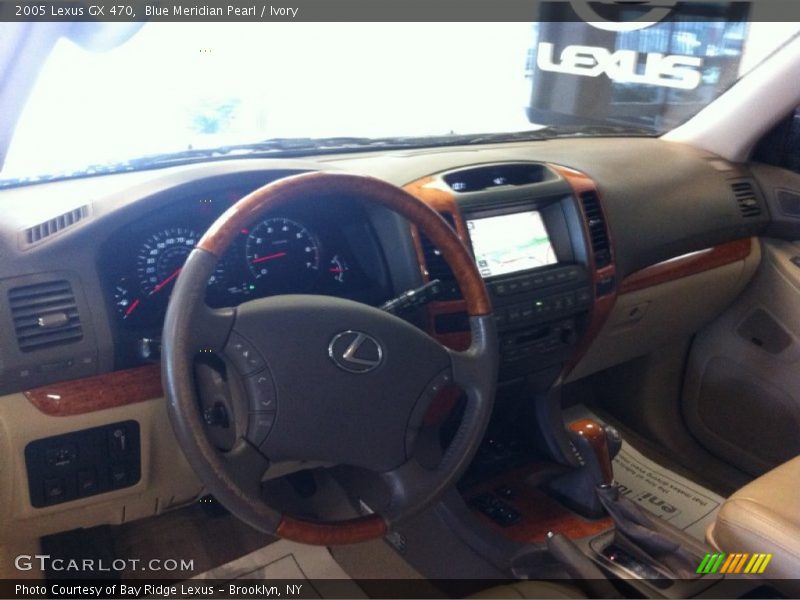 Blue Meridian Pearl / Ivory 2005 Lexus GX 470