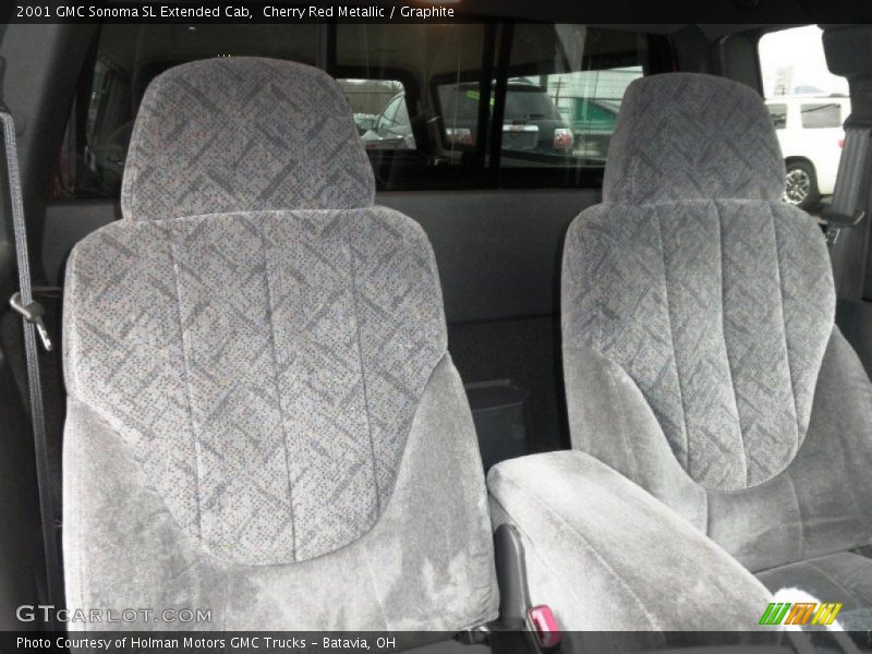 Cherry Red Metallic / Graphite 2001 GMC Sonoma SL Extended Cab