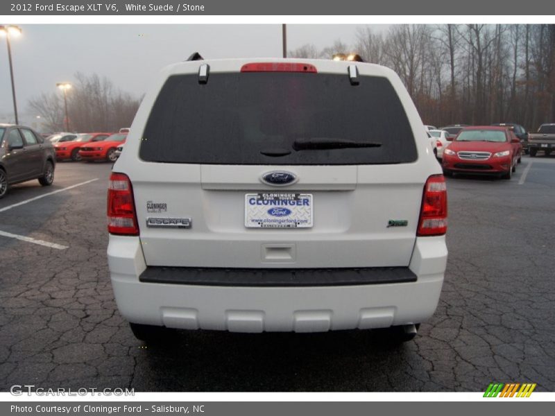 White Suede / Stone 2012 Ford Escape XLT V6
