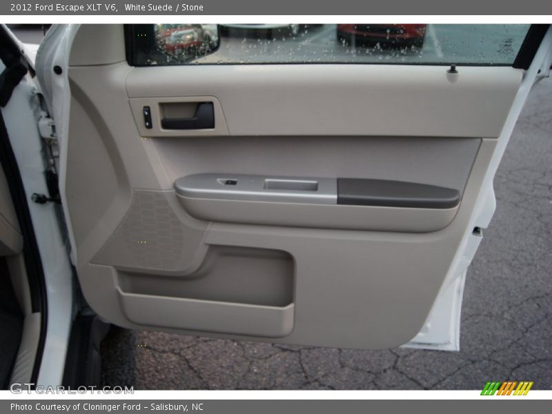 White Suede / Stone 2012 Ford Escape XLT V6