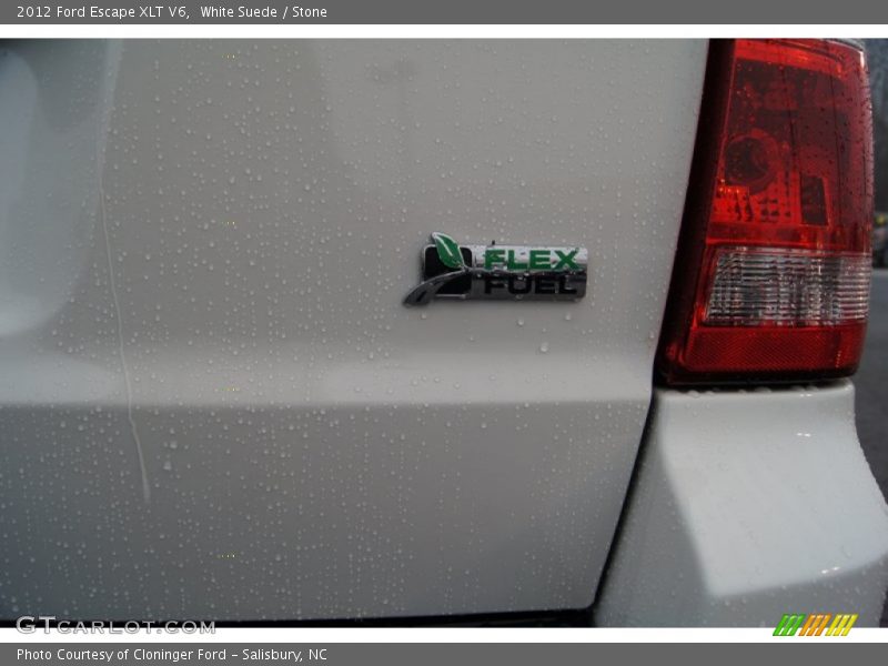 White Suede / Stone 2012 Ford Escape XLT V6