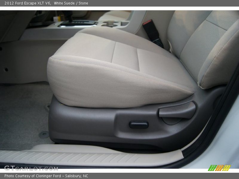 White Suede / Stone 2012 Ford Escape XLT V6