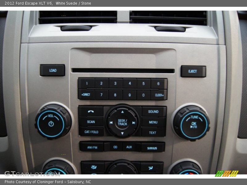 White Suede / Stone 2012 Ford Escape XLT V6