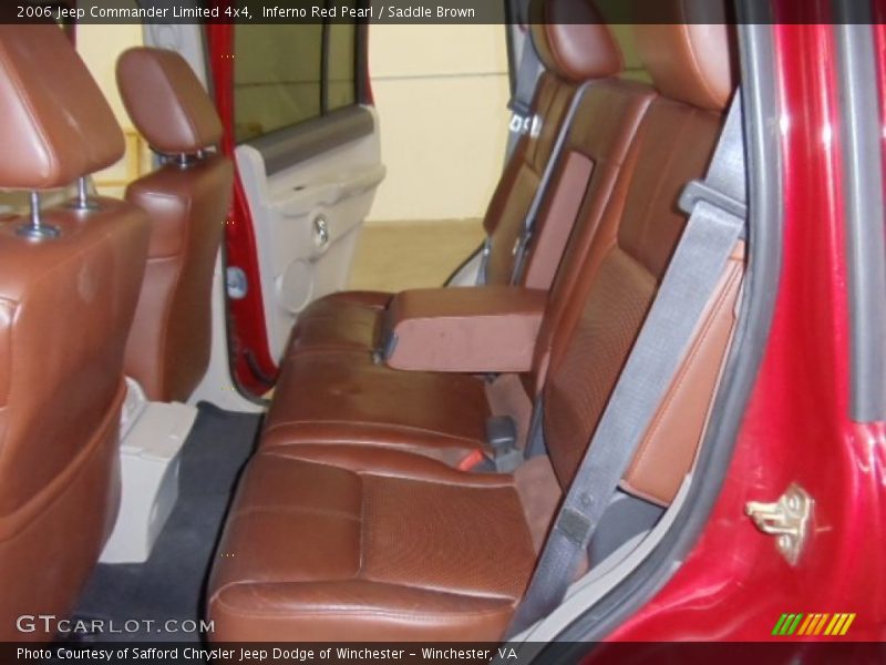 Rear Seat of 2006 Commander Limited 4x4