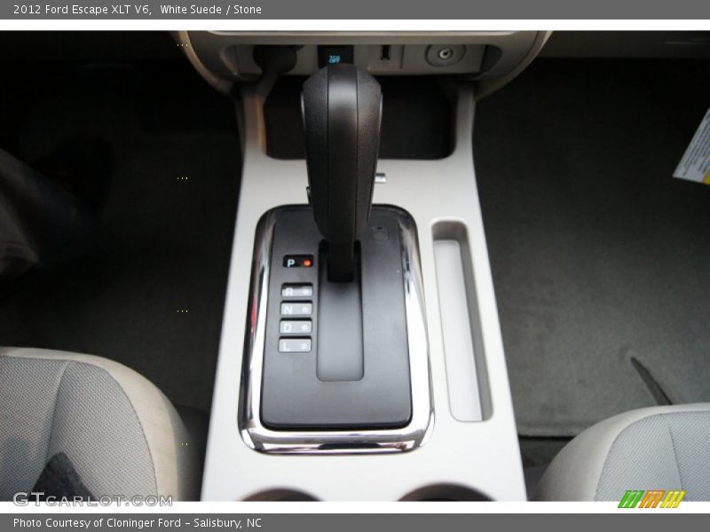 White Suede / Stone 2012 Ford Escape XLT V6