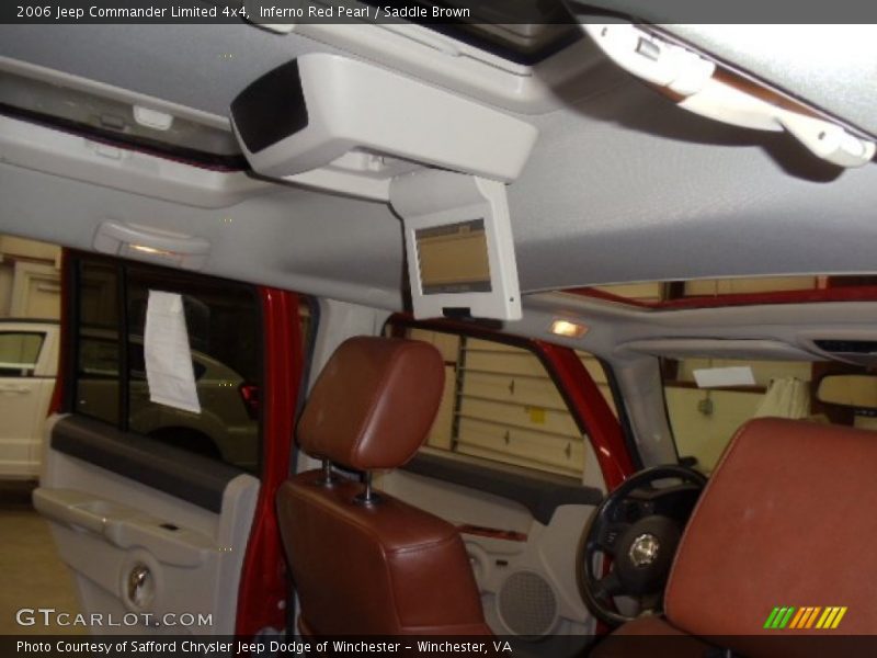  2006 Commander Limited 4x4 Saddle Brown Interior