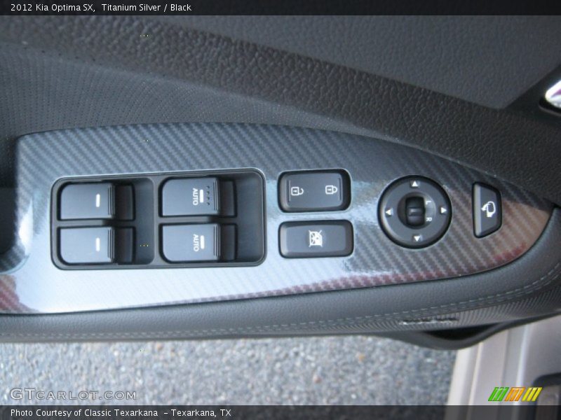 Titanium Silver / Black 2012 Kia Optima SX