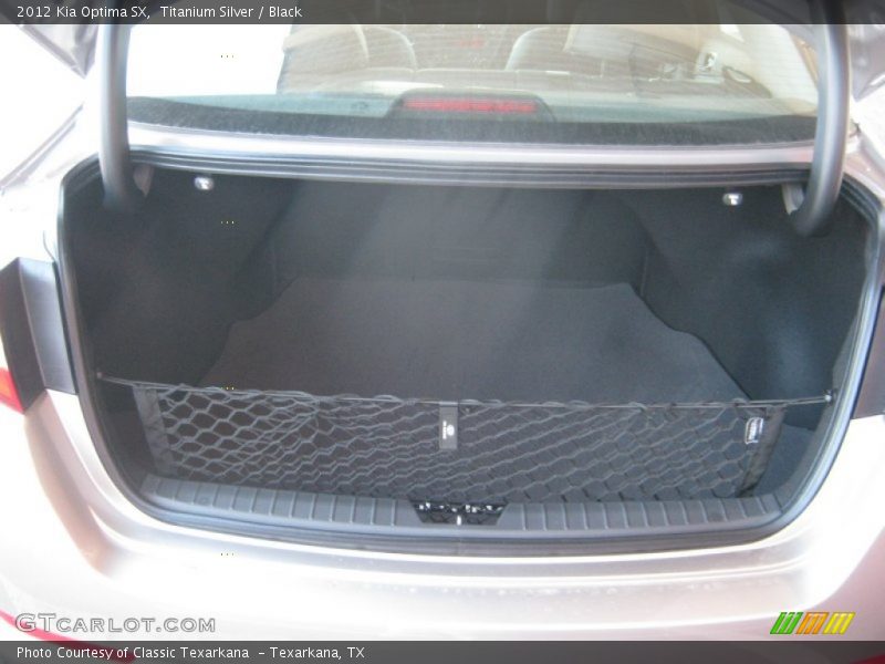 Titanium Silver / Black 2012 Kia Optima SX
