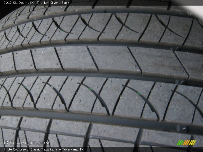 Titanium Silver / Black 2012 Kia Optima SX