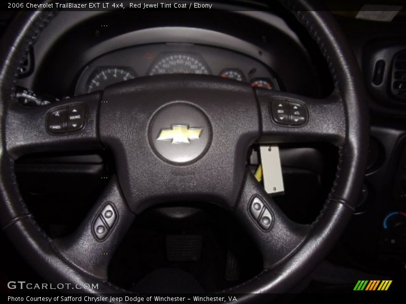 Red Jewel Tint Coat / Ebony 2006 Chevrolet TrailBlazer EXT LT 4x4