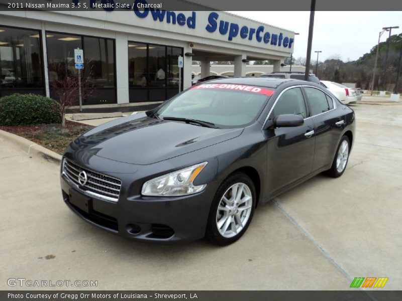 Metallic Slate / Charcoal 2011 Nissan Maxima 3.5 S