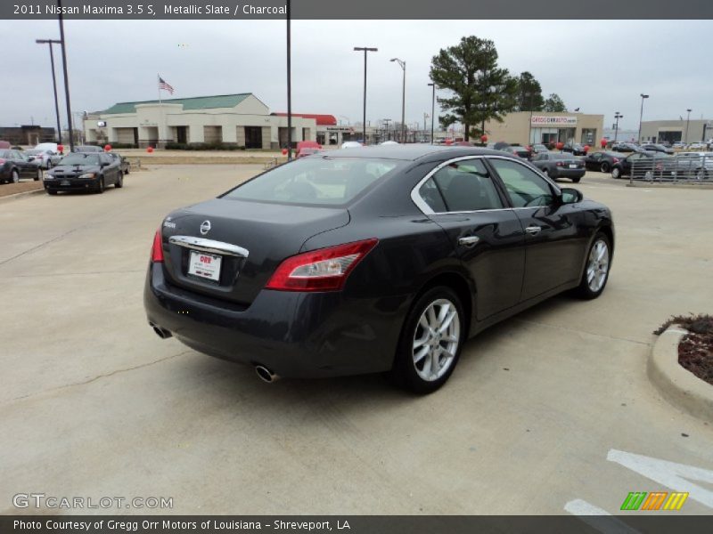 Metallic Slate / Charcoal 2011 Nissan Maxima 3.5 S