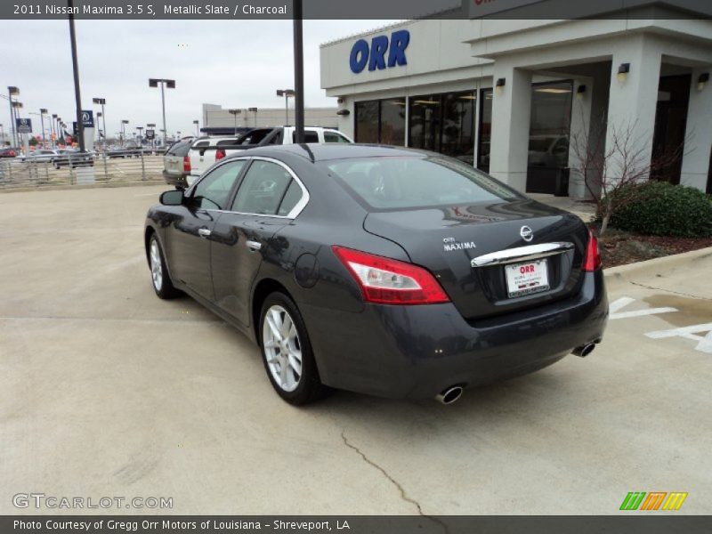 Metallic Slate / Charcoal 2011 Nissan Maxima 3.5 S