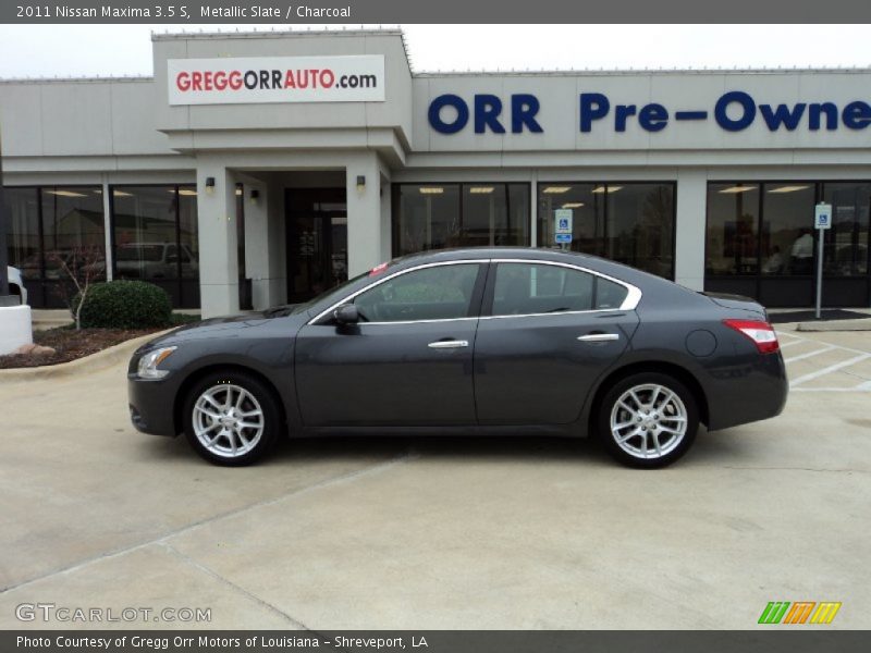 Metallic Slate / Charcoal 2011 Nissan Maxima 3.5 S