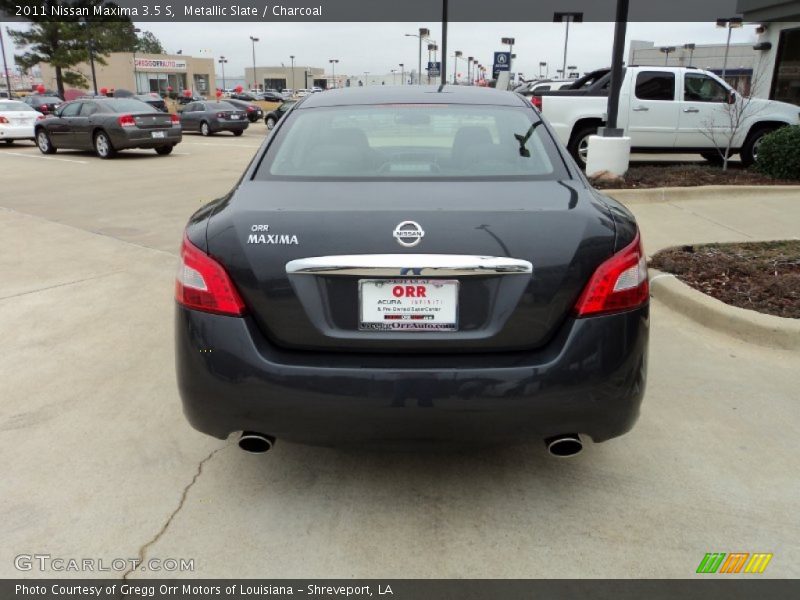 Metallic Slate / Charcoal 2011 Nissan Maxima 3.5 S