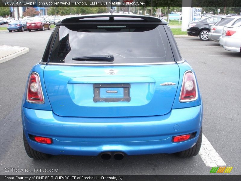 Laser Blue Metallic / Black/Grey 2009 Mini Cooper John Cooper Works Hardtop
