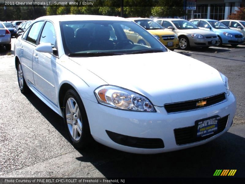 Summit White / Ebony 2011 Chevrolet Impala LT