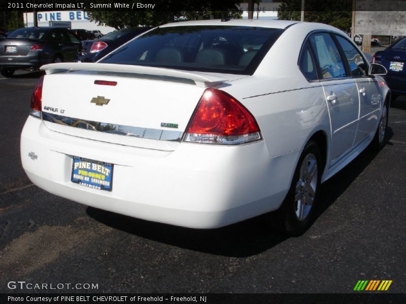 Summit White / Ebony 2011 Chevrolet Impala LT