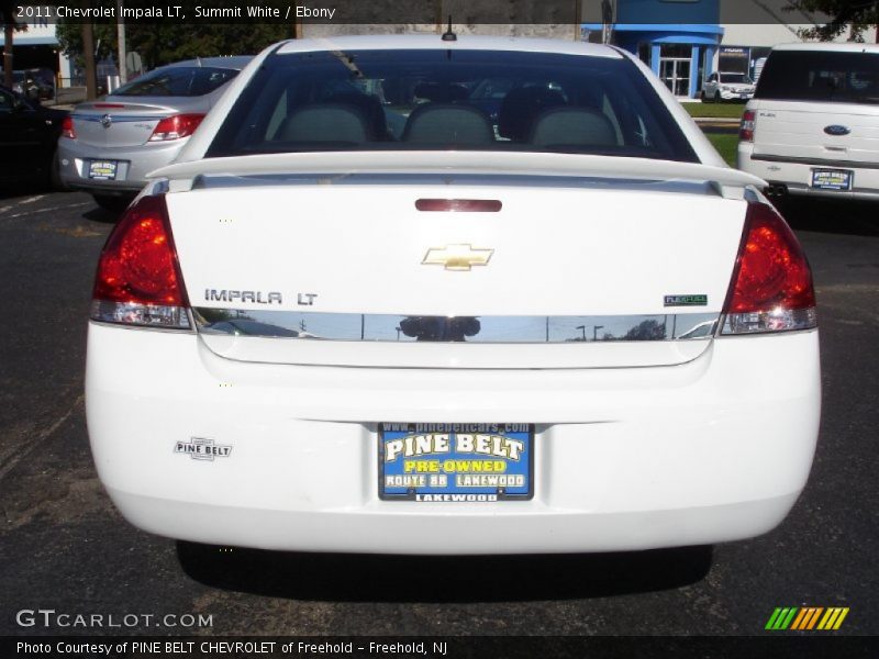 Summit White / Ebony 2011 Chevrolet Impala LT