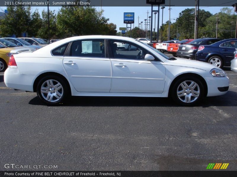 Summit White / Ebony 2011 Chevrolet Impala LT