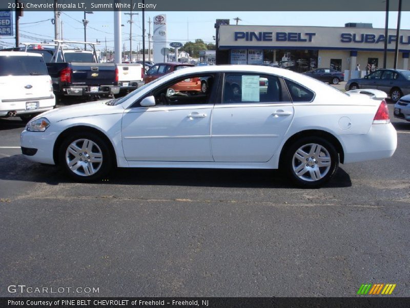 Summit White / Ebony 2011 Chevrolet Impala LT