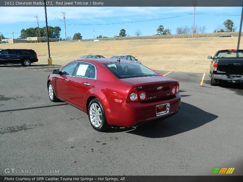 Red Jewel Tintcoat / Ebony 2011 Chevrolet Malibu LTZ