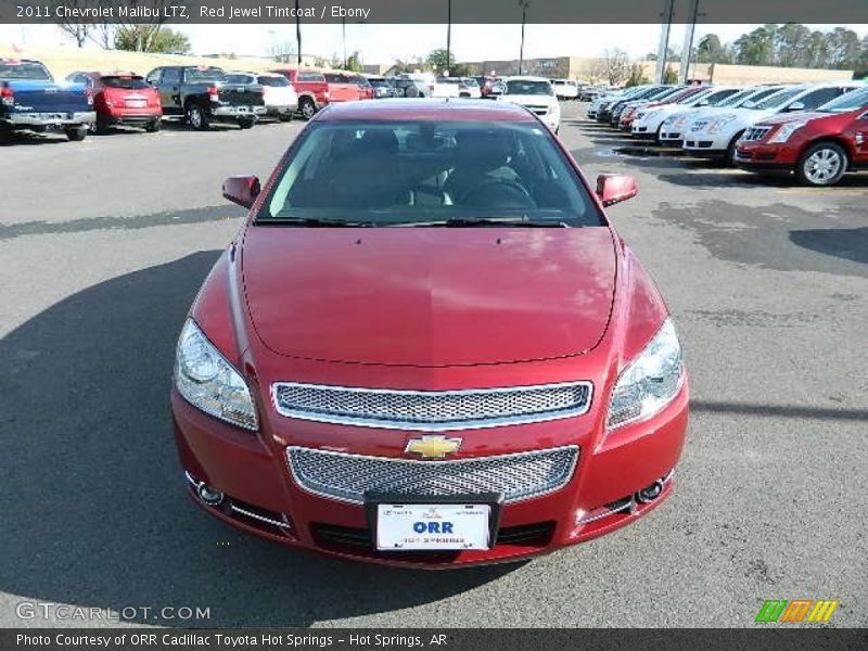 Red Jewel Tintcoat / Ebony 2011 Chevrolet Malibu LTZ