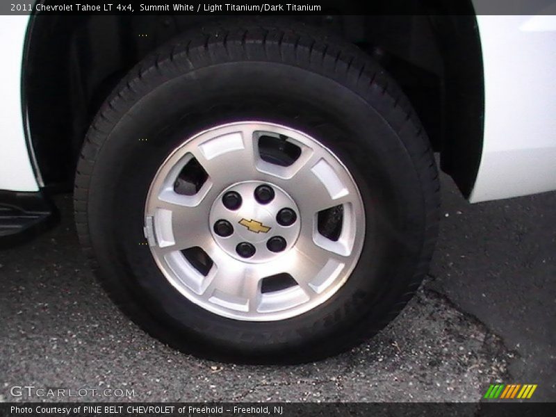 Summit White / Light Titanium/Dark Titanium 2011 Chevrolet Tahoe LT 4x4