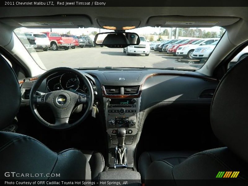 Red Jewel Tintcoat / Ebony 2011 Chevrolet Malibu LTZ