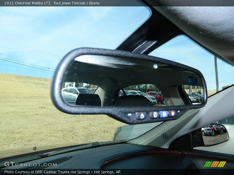 Red Jewel Tintcoat / Ebony 2011 Chevrolet Malibu LTZ