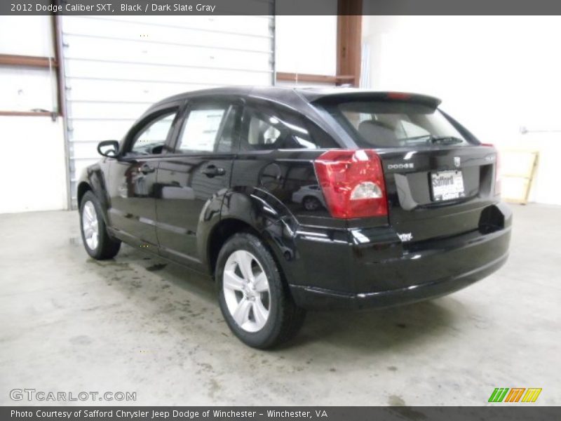 Black / Dark Slate Gray 2012 Dodge Caliber SXT