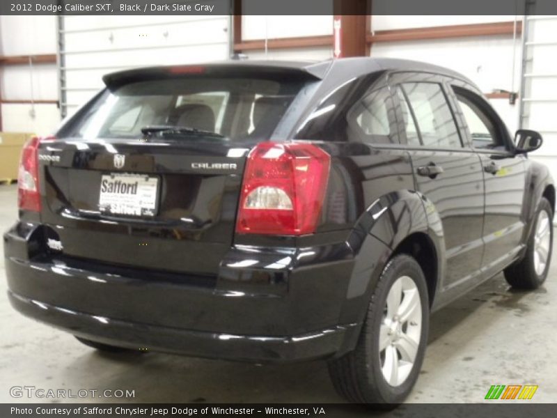 Black / Dark Slate Gray 2012 Dodge Caliber SXT