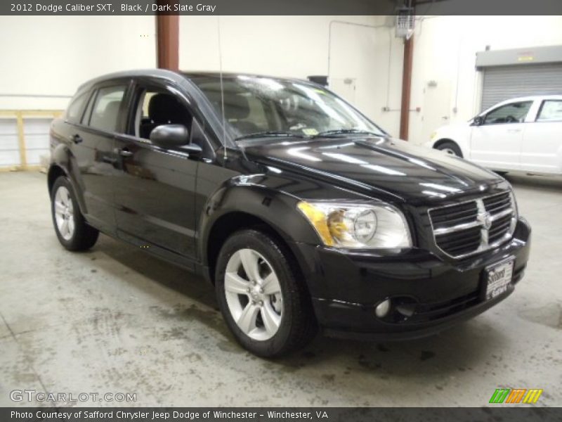 Black / Dark Slate Gray 2012 Dodge Caliber SXT