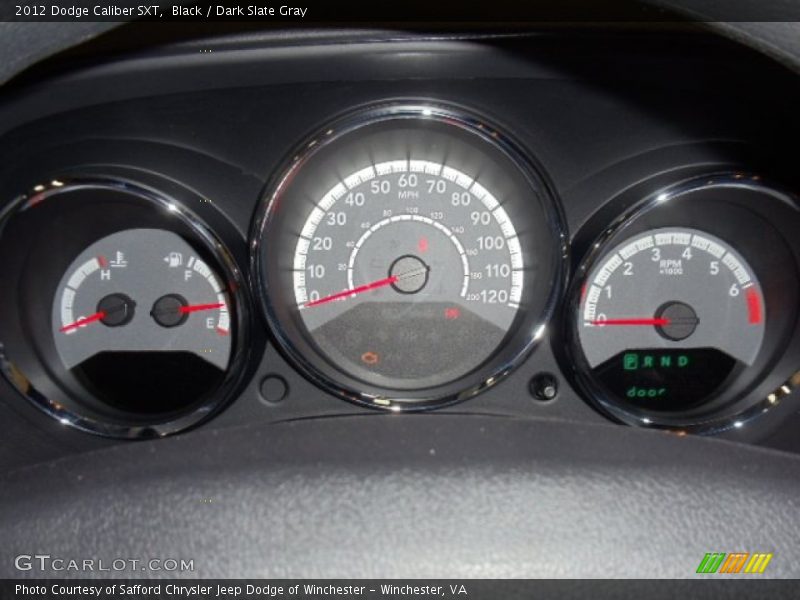 Black / Dark Slate Gray 2012 Dodge Caliber SXT