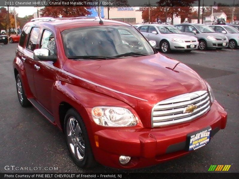 Crystal Red Metallic Tintcoat / Ebony 2011 Chevrolet HHR LT