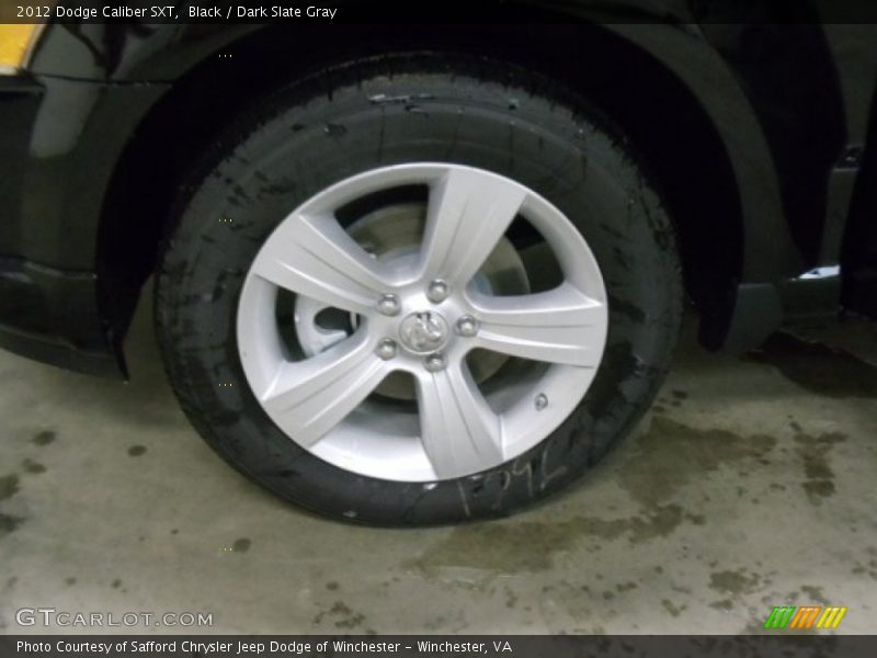 Black / Dark Slate Gray 2012 Dodge Caliber SXT