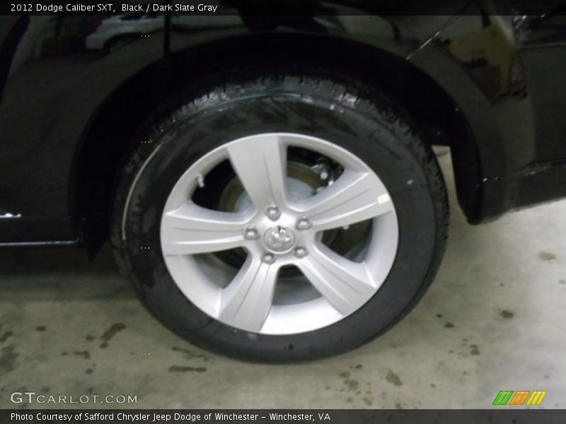 Black / Dark Slate Gray 2012 Dodge Caliber SXT