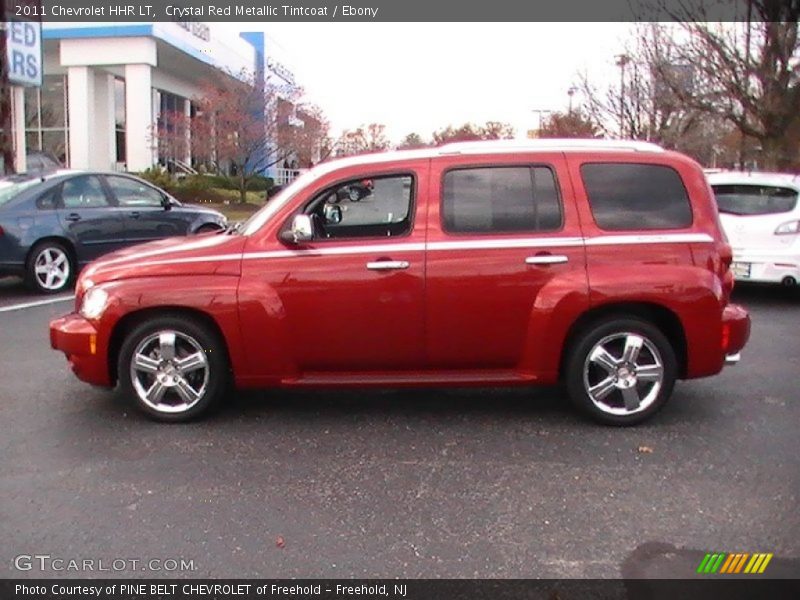 Crystal Red Metallic Tintcoat / Ebony 2011 Chevrolet HHR LT