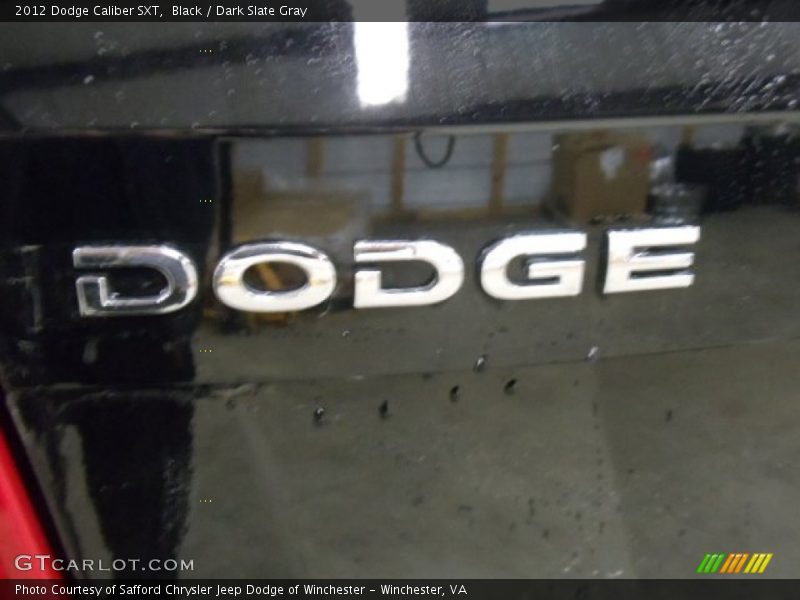 Black / Dark Slate Gray 2012 Dodge Caliber SXT