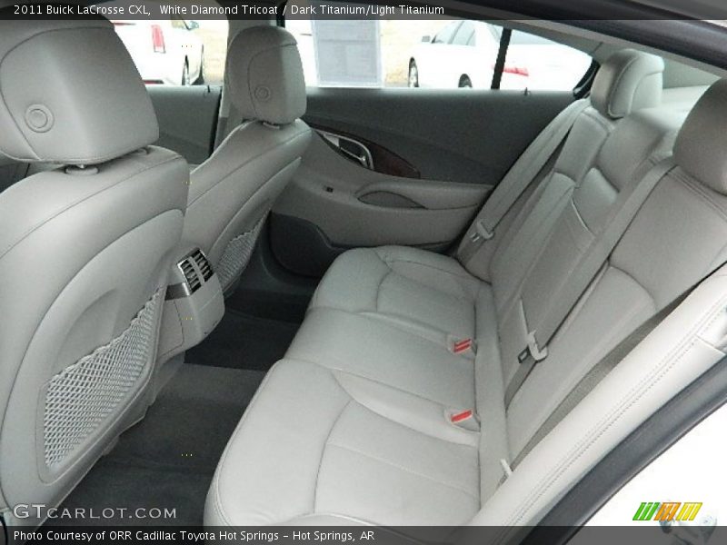 White Diamond Tricoat / Dark Titanium/Light Titanium 2011 Buick LaCrosse CXL