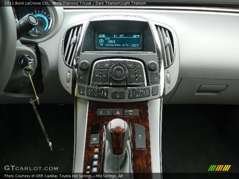 White Diamond Tricoat / Dark Titanium/Light Titanium 2011 Buick LaCrosse CXL