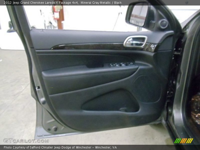 Mineral Gray Metallic / Black 2012 Jeep Grand Cherokee Laredo X Package 4x4