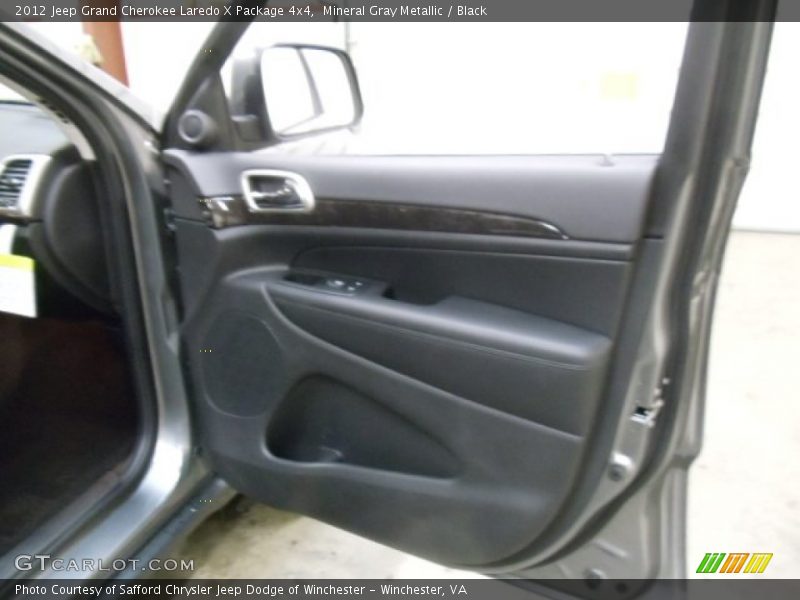 Mineral Gray Metallic / Black 2012 Jeep Grand Cherokee Laredo X Package 4x4