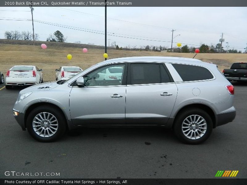 Quicksilver Metallic / Titanium/Dark Titanium 2010 Buick Enclave CXL