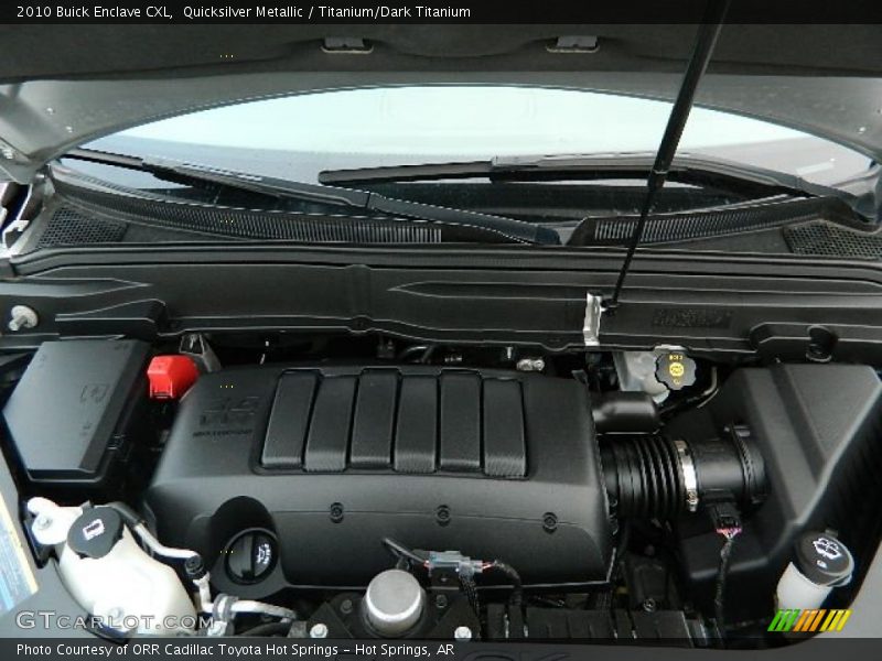 Quicksilver Metallic / Titanium/Dark Titanium 2010 Buick Enclave CXL