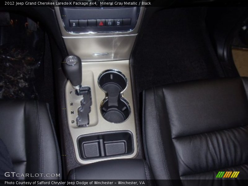 Mineral Gray Metallic / Black 2012 Jeep Grand Cherokee Laredo X Package 4x4