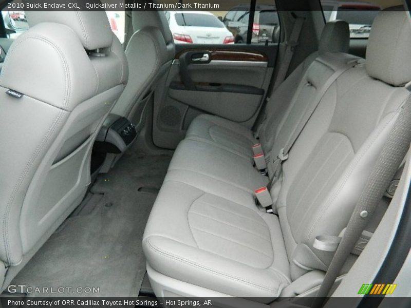 Quicksilver Metallic / Titanium/Dark Titanium 2010 Buick Enclave CXL